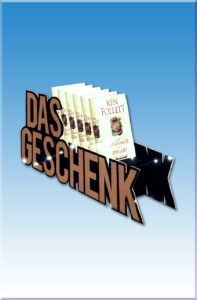 BL_KenFollet_Das Geschenk - Schaufensterdeko