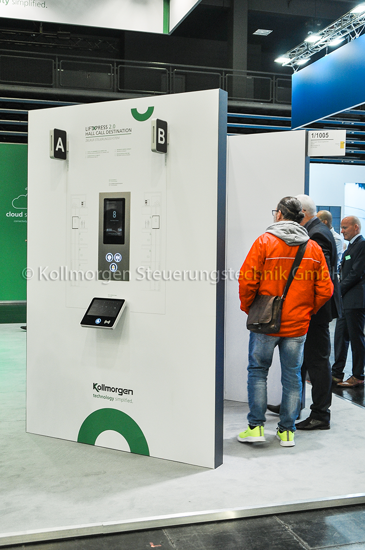 Kollmorgen Messestand Interift4
