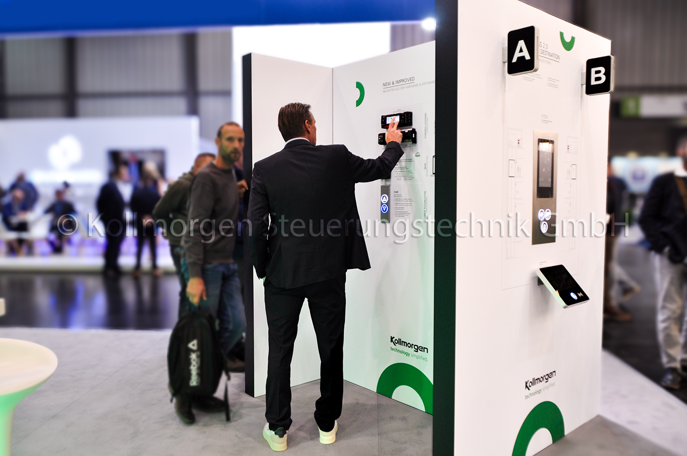 Kollmorgen Messestand Interift6