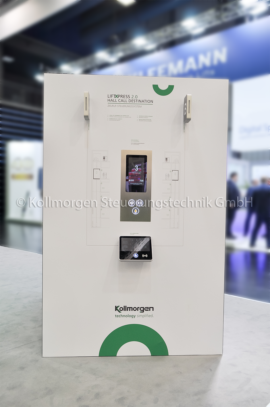 Kollmorgen Messestand Interift7