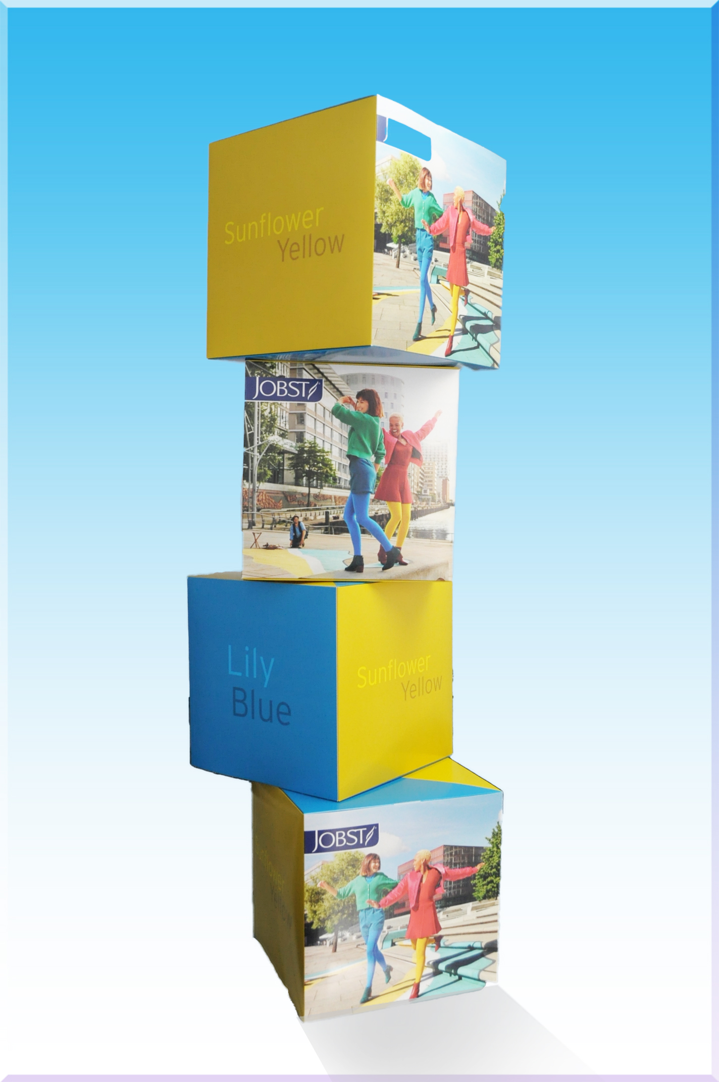 Jobst Trendfarben Würfel Display2