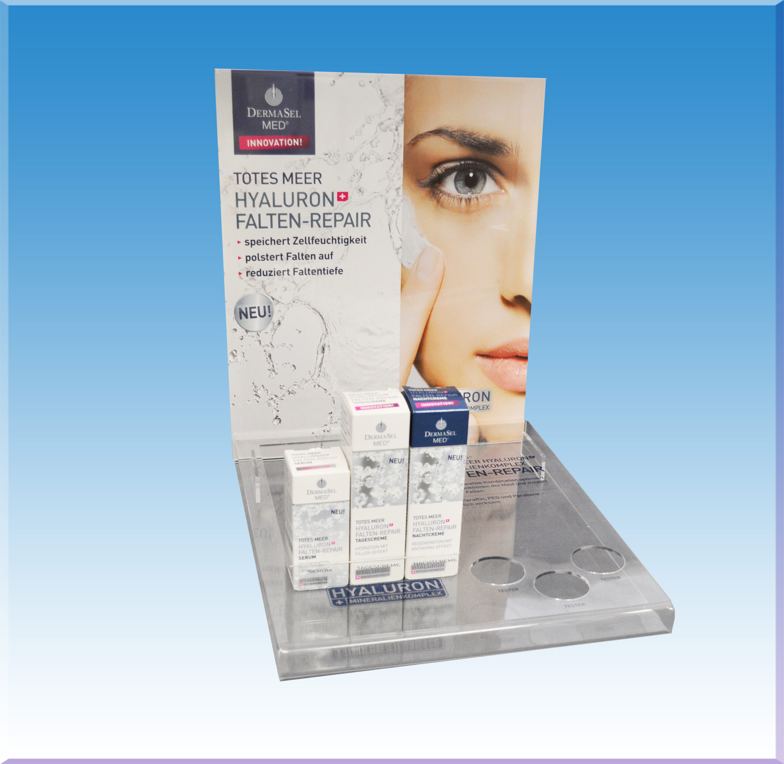 Dermasel_Thekendisplay_Tester_Hyaluron
